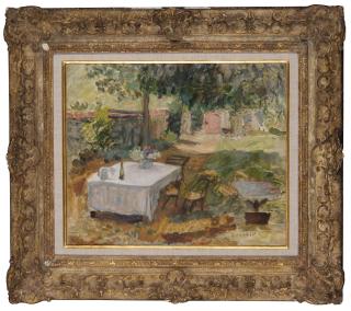 Pierre Bonnard - Table dans un jardin