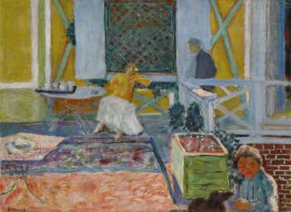 Pierre Bonnard - Terrasse De Champagne Or Sur La Terrasse Or Le Thé Sur La Terrasse Après Midi D\'Été (Maison De Misia Sert)