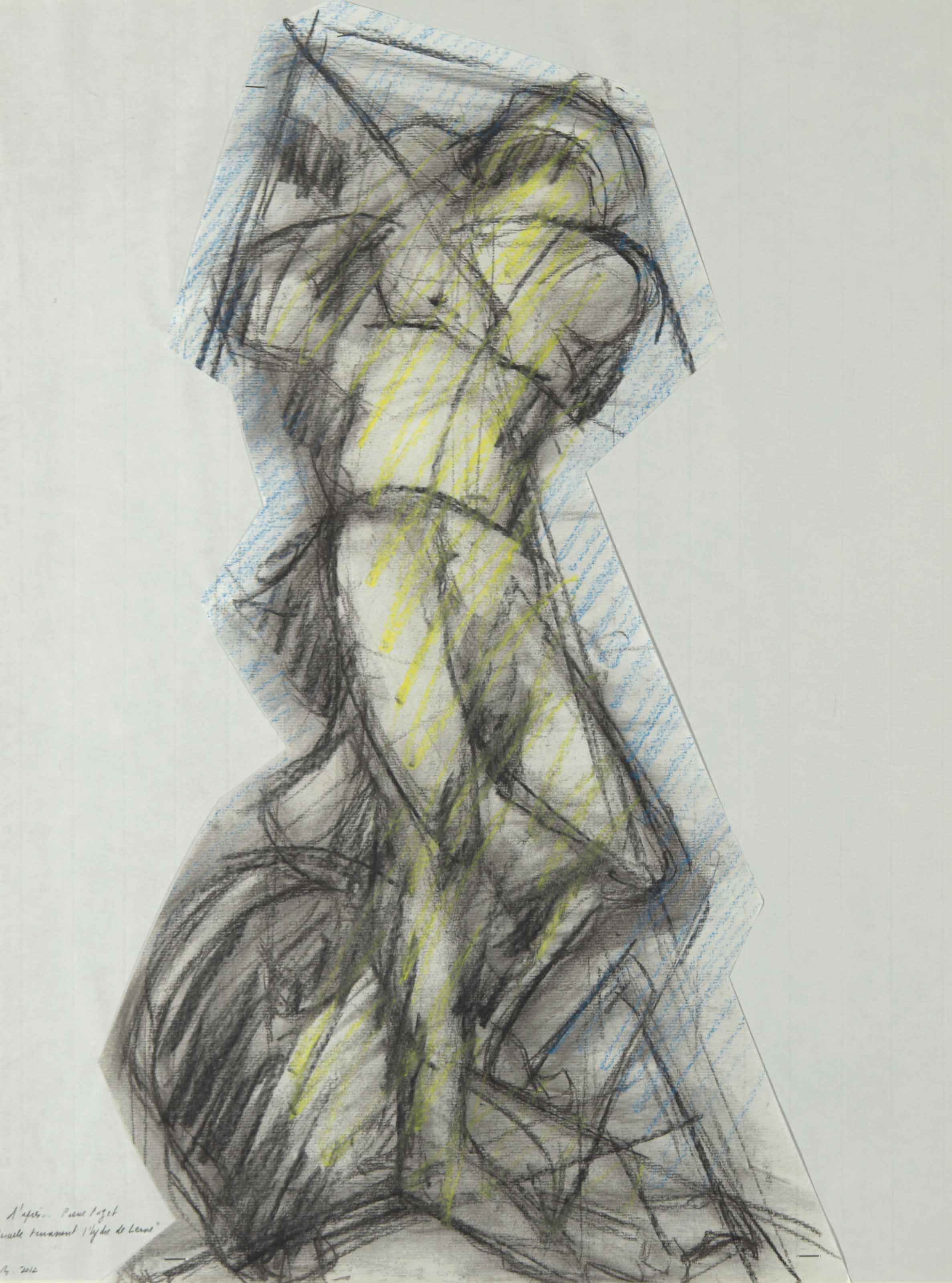 Pierre Buraglio - Hercule Tenant L\'Hydre De Lerne D\'Après Pierre Puget