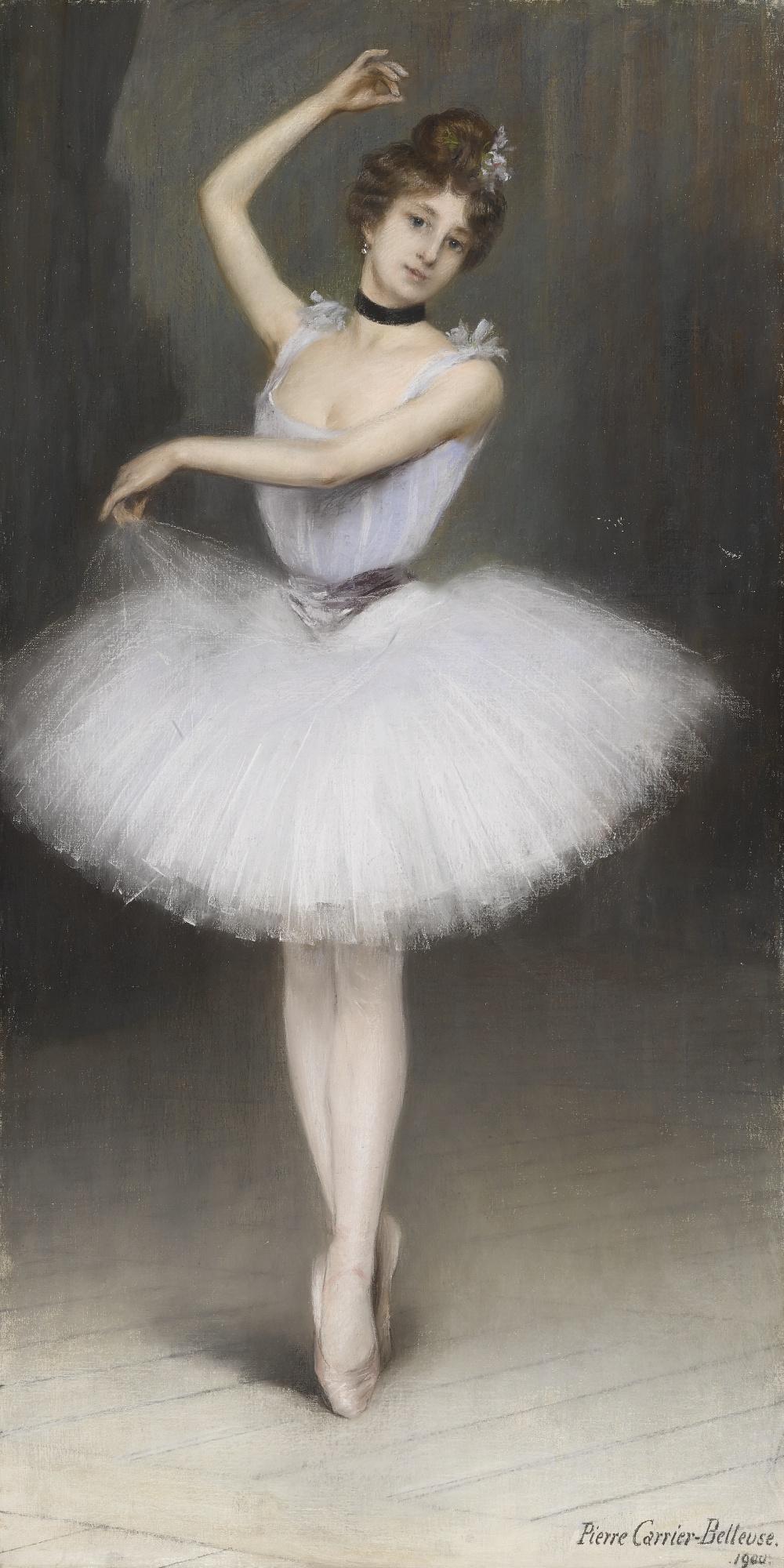 Pierre Carrier-Belleuse - French a Ballerina