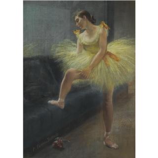 Pierre Carrier-Belleuse - French La Danseuse
