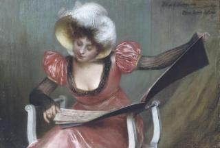 Pierre Carrier-Belleuse - La chanteuse