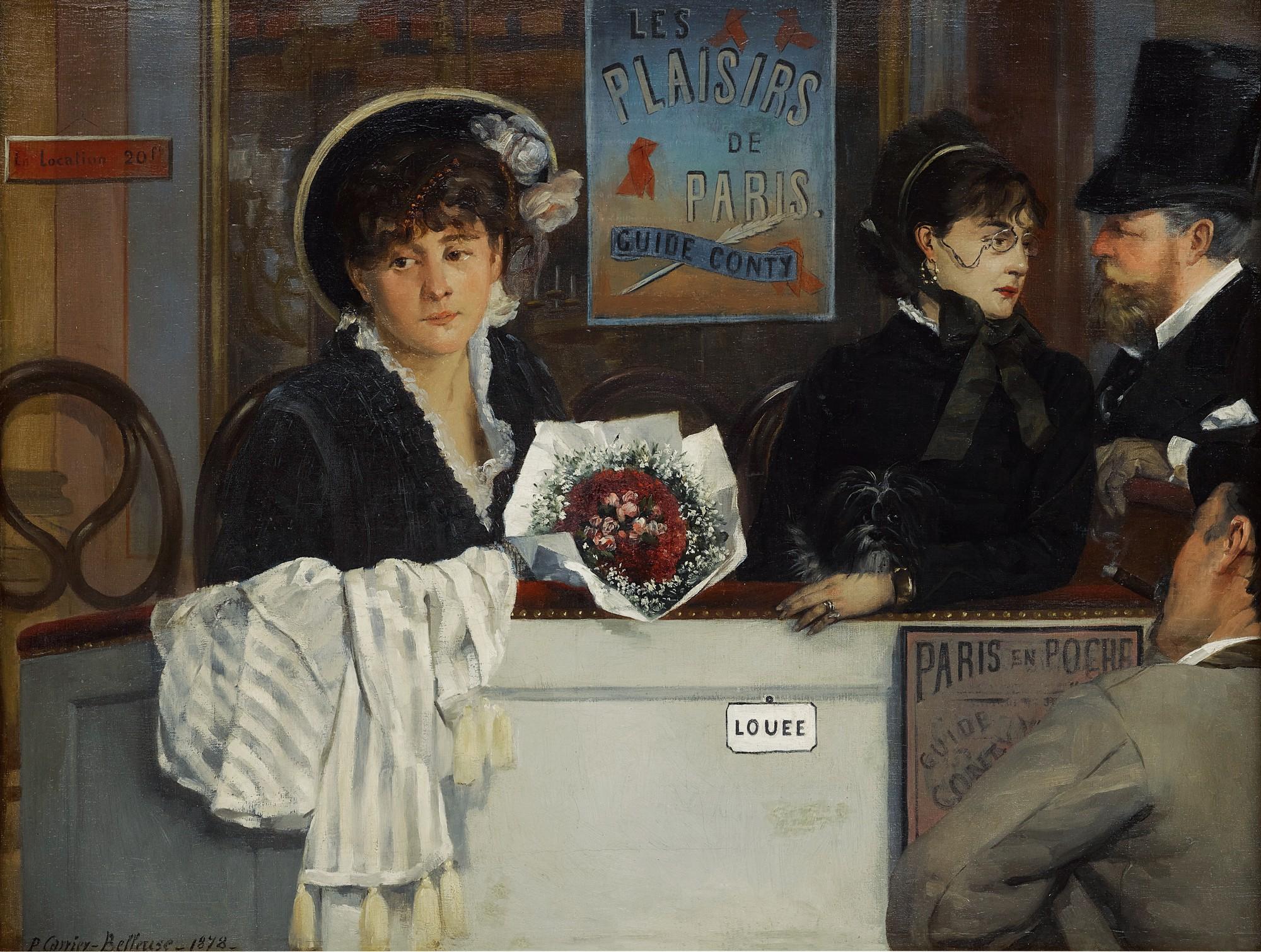 Pierre Carrier-Belleuse - Les plaisirs de Paris