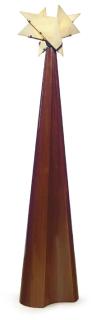 Pierre Chareau - \'La Religieuse Sn 31\' A Mahogany And Alabaster Floor Lamp, Circa 1928