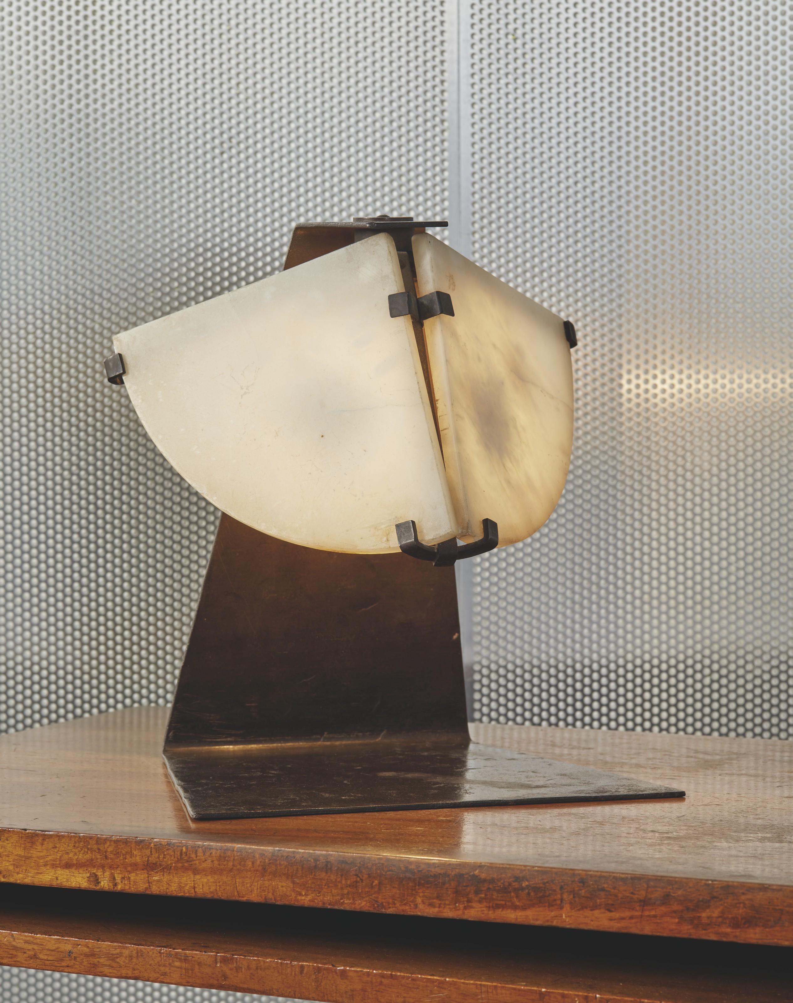 Pierre Chareau - Lampe ‘Lp 180’ Dite ‘Masque’, Vers 1924