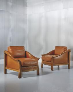 Pierre Chareau - Paire De Fauteuils ‘Sn 37’, Le Modèle Créé Vers 1923