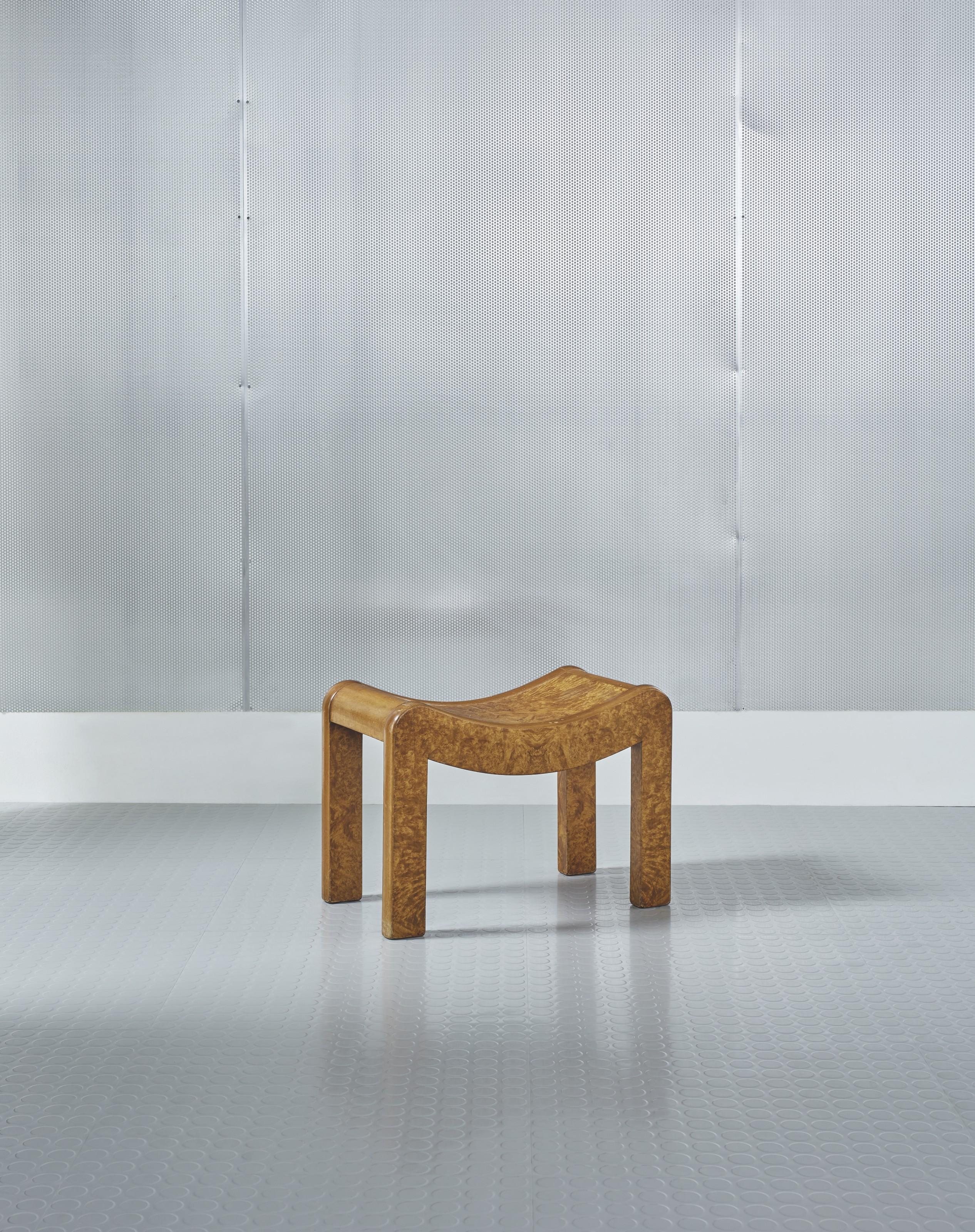 Pierre Chareau - Tabouret Curule ‘Sn 1’, Vers 1925