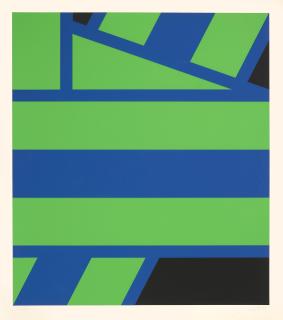 Pierre Clerk - Plate II (Green Blue)