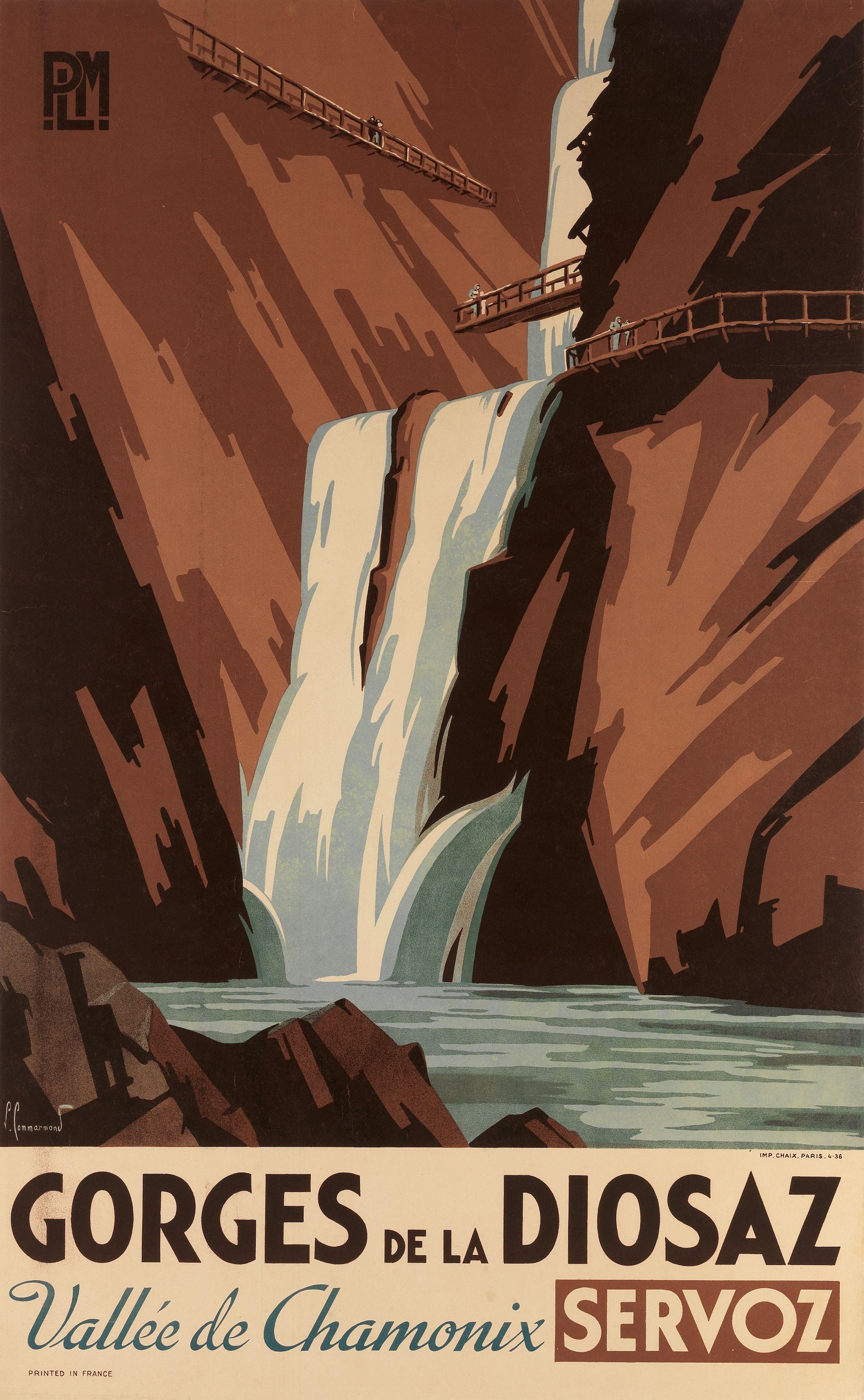 Pierre Commarmond - Gorges De La Diosaz, Vallee De Chamonix, Servoz. Plm