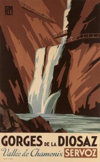 Pierre Commarmond - Gorges De La Diosaz, Vallee De Chamonix, Servoz. Plm