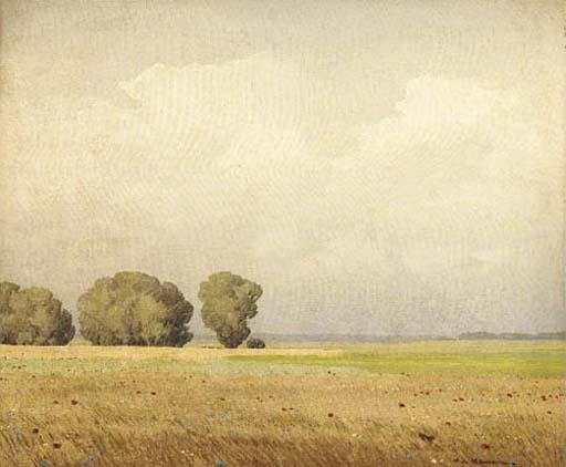 Pierre De Clausade - Summer meadows, Beauceron