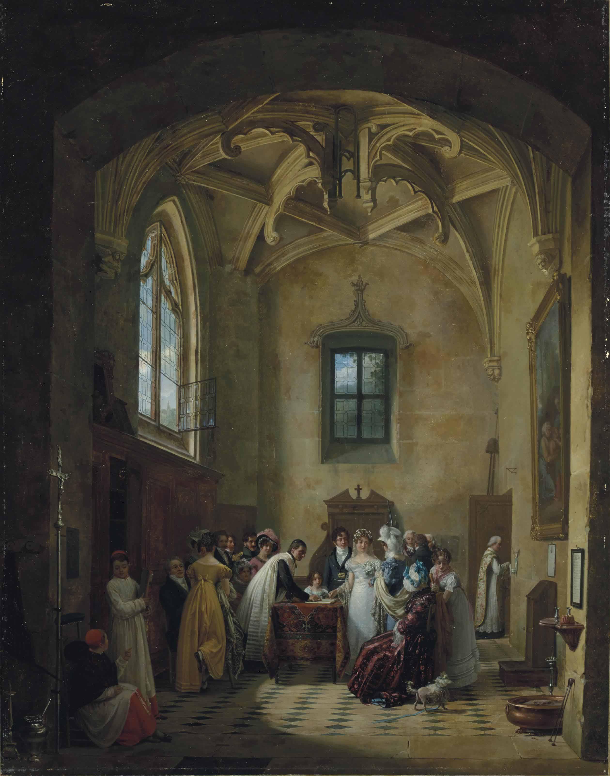 Pierre Duval Le Camus - L\'Acte de mariage