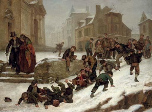 Pierre Édouard Frère - La glissade (The slide)