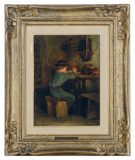 Pierre Edouard Frère - Le premier repas