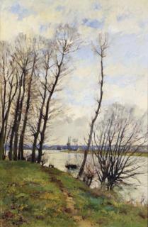 Pierre Emmanuel Damoye - Au bord de la rivière