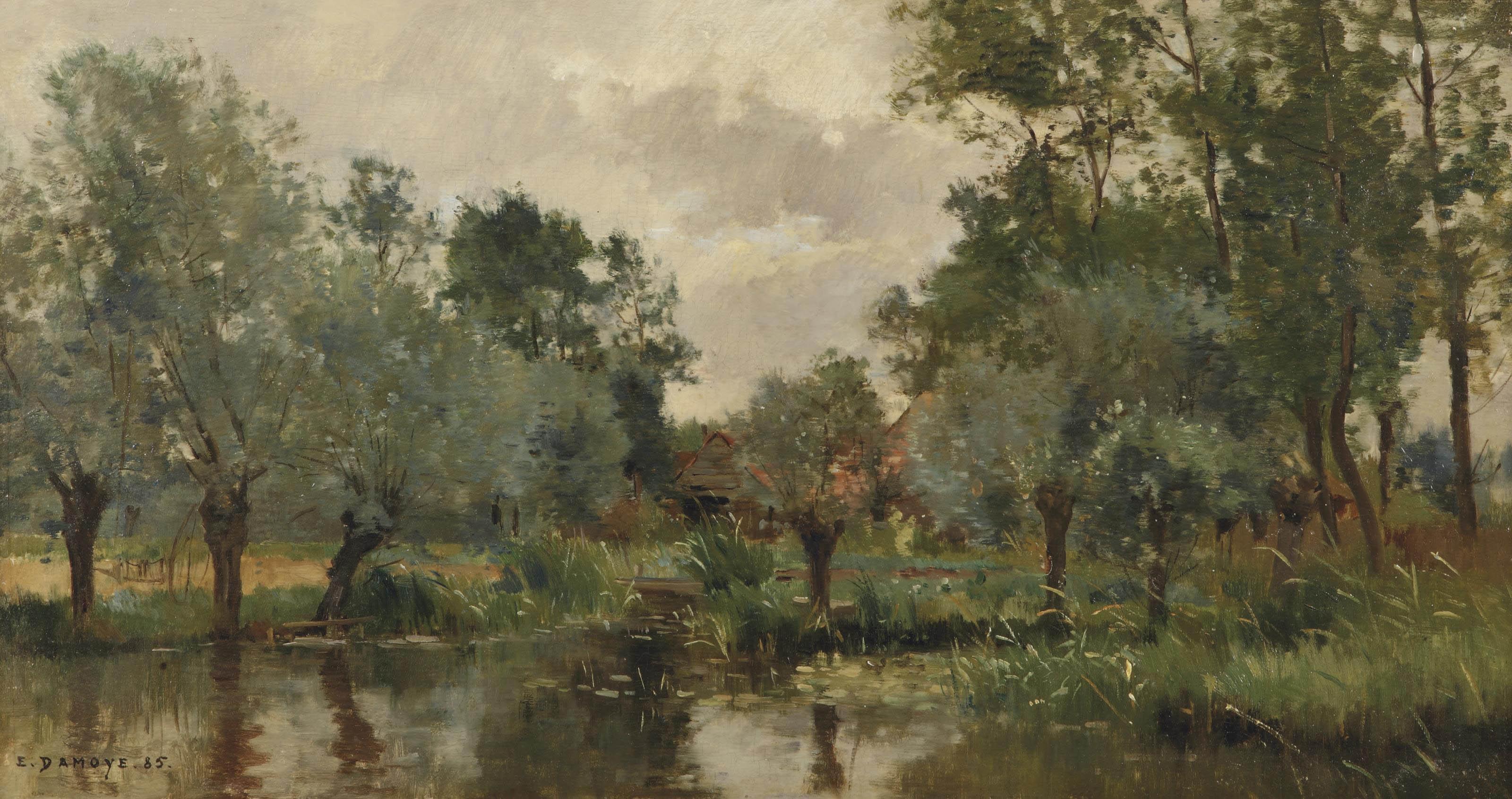 Pierre-Emmanuel Damoye - The village pond