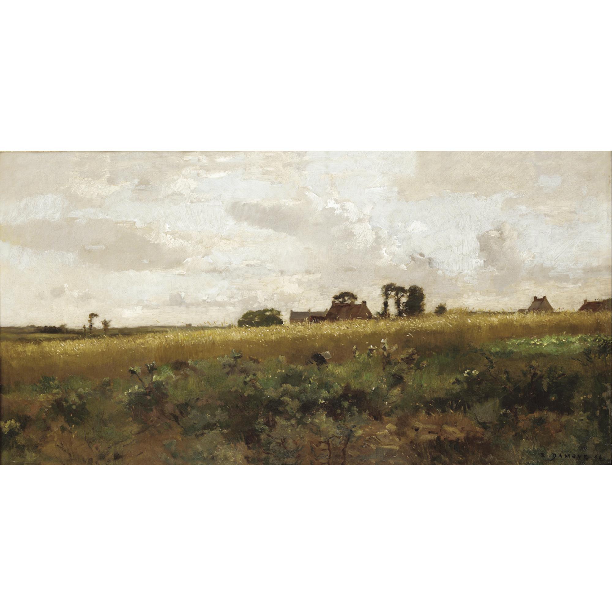 Pierre Emmanuel Eugene Damoye - The Wheat Field