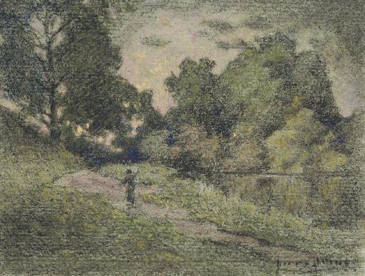 Pierre Ernest Prins - Le petit lac du bois de Boulogne