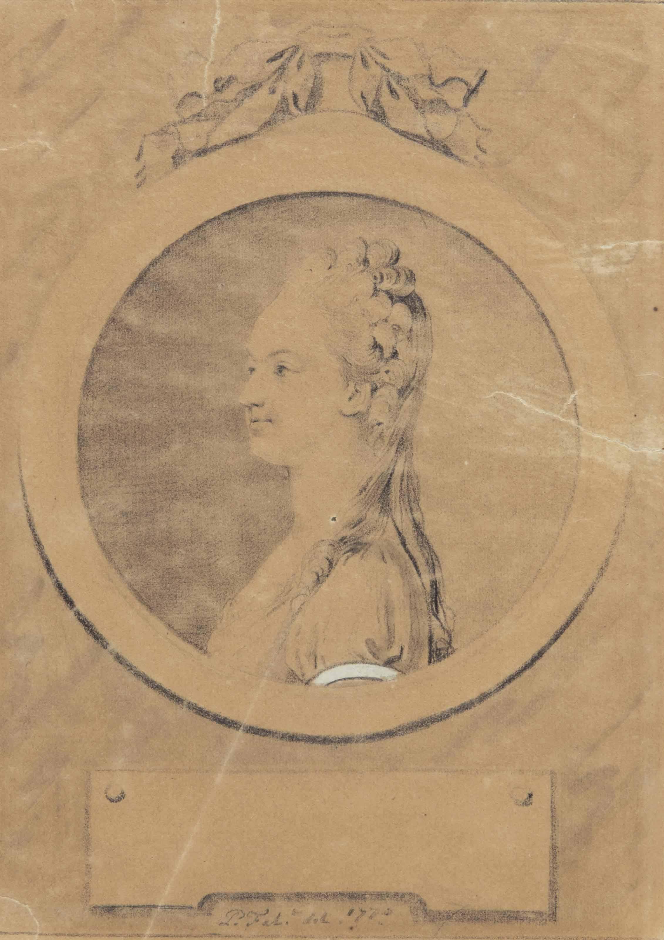 Pierre-Étienne Falconet - Marie-Antoinette En Buste À L\'Âge De 15 Ans