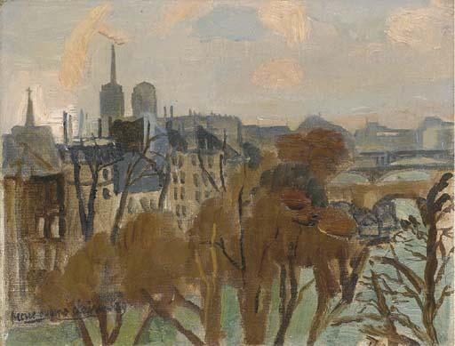 Pierre-Eugene Clairin - Vue de Paris