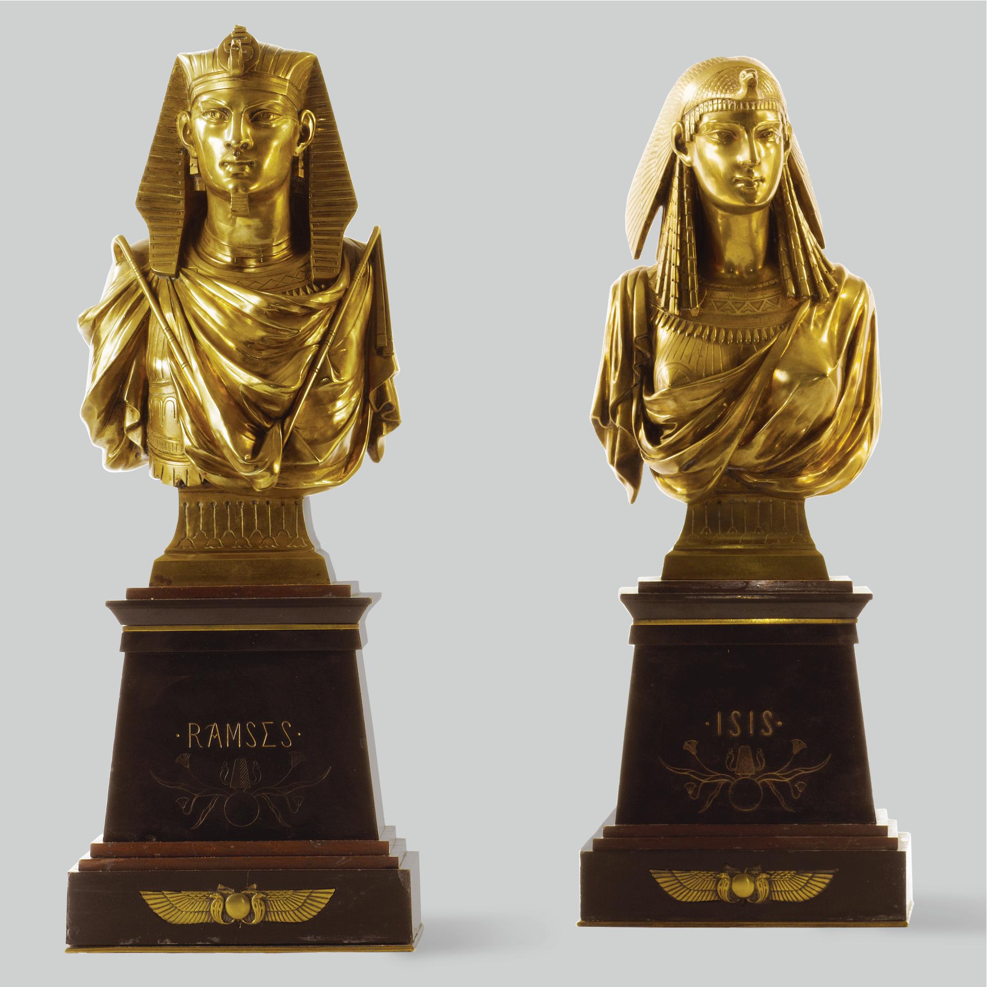 Pierre-Eugène-Émile Hébert - French Ramses And Isis