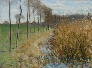 Pierre Eugène Montezin - Abreuvoir À Mizy Sur Yonne