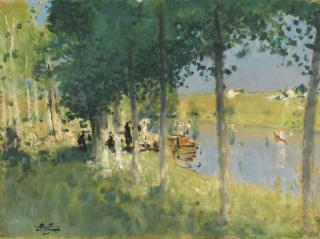 Pierre Eugène Montezin - Canotage