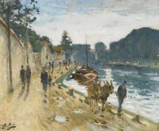 Pierre Eugène Montezin - Chemin De Halage