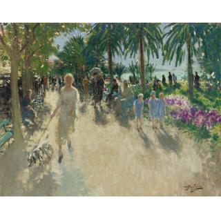 Pierre Eugène Montezin - La Croisette, Cannes