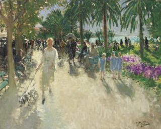 Pierre Eugene Montezin - La croisette, Cannes