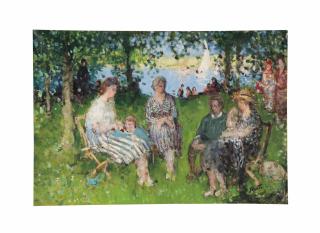 Pierre Eugène Montézin - La famille de l\'artiste