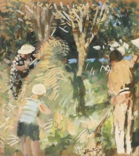 Pierre Eugene Montezin - La Meule De Foin