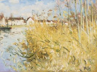 Pierre Eugène Montezin - L\'Automne À Misy-Sur-Yonne