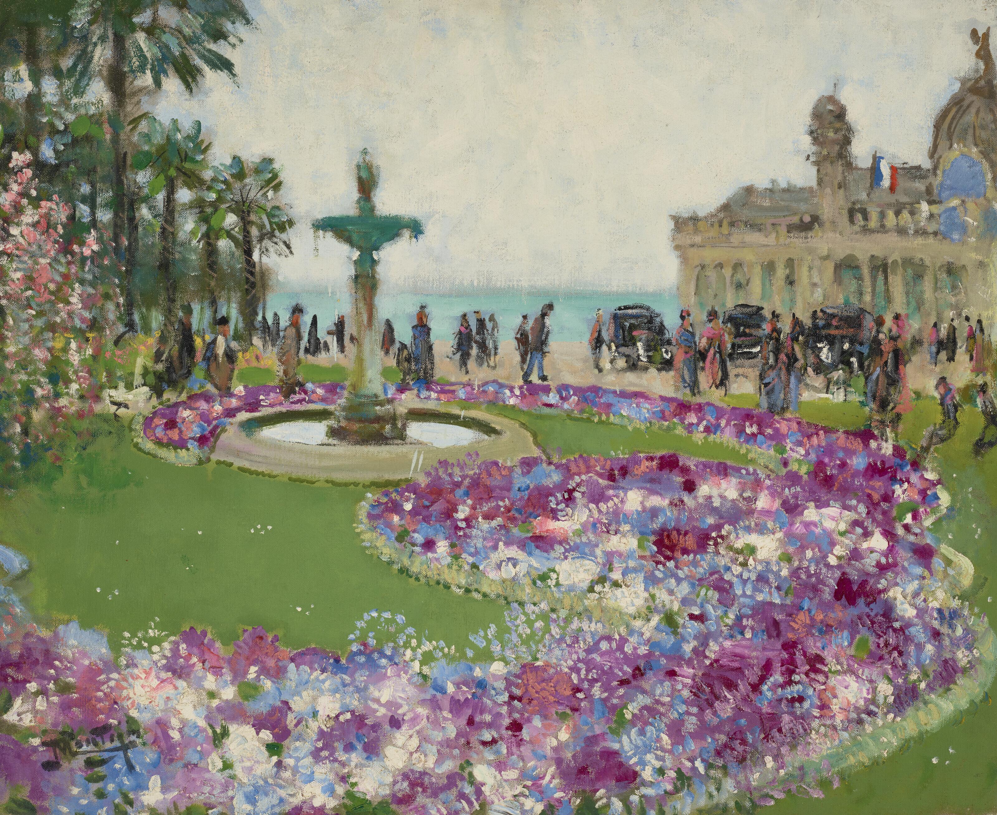 Pierre Eugène Montézin - Le casino à Nice