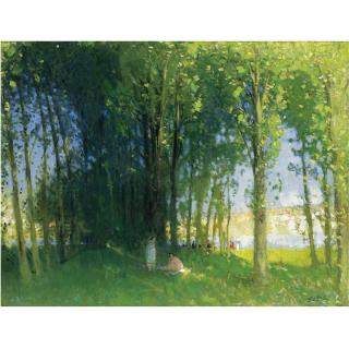 Pierre-Eugène Montézin - Le Loing À Saint-Mammès