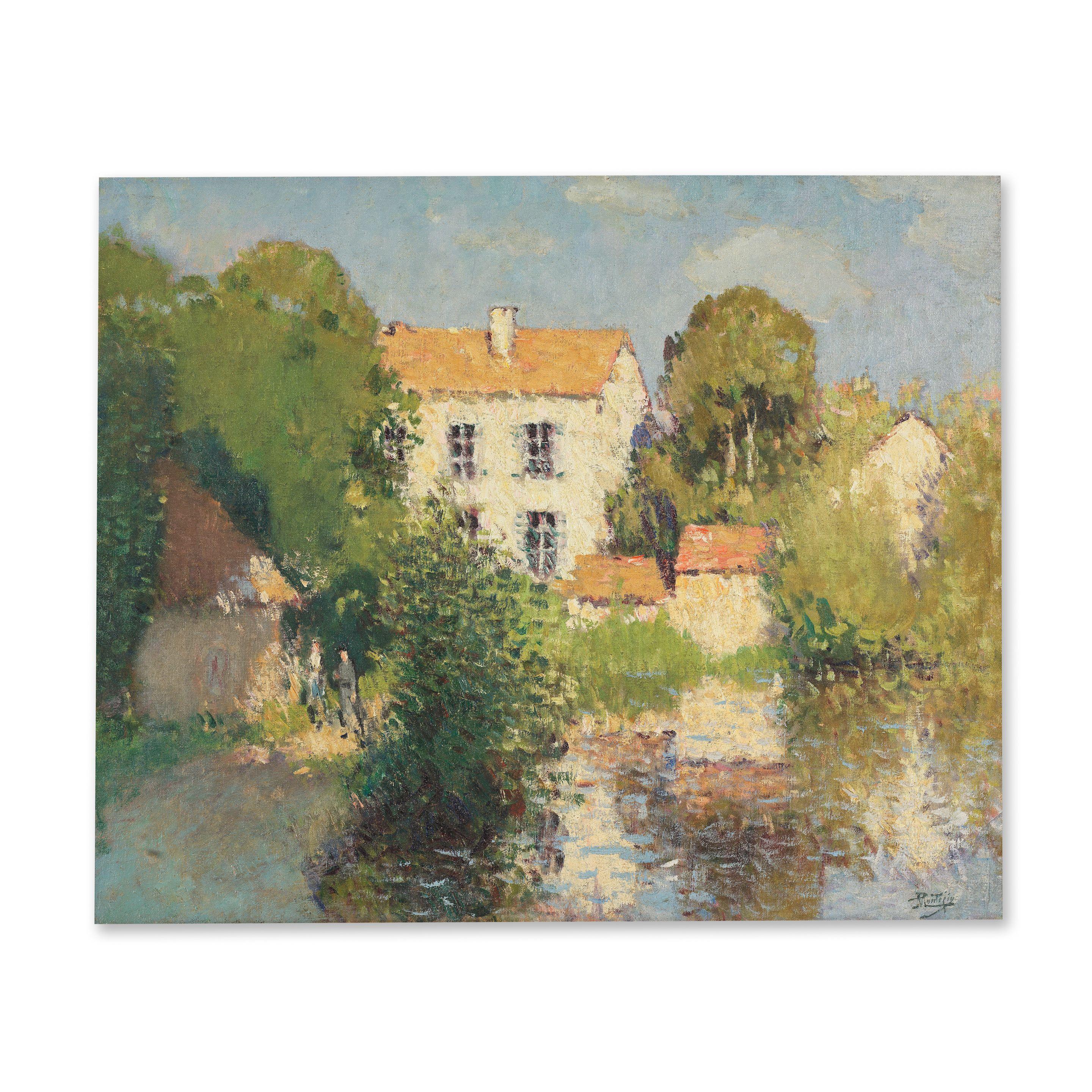 Pierre Eugène Montézin - Le vieux moulin, Creuse