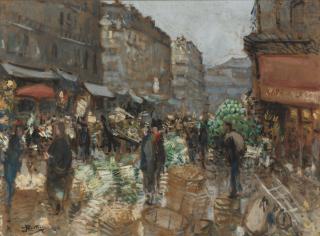 Pierre-Eugène Montézin - Les Anciennes Halles