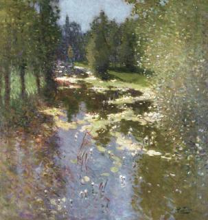 Pierre-Eugène Montezin - Les nenuphars