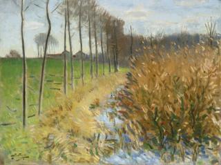 Pierre Eugène Montézin - Marécage À Misy-Sur-Yonne 