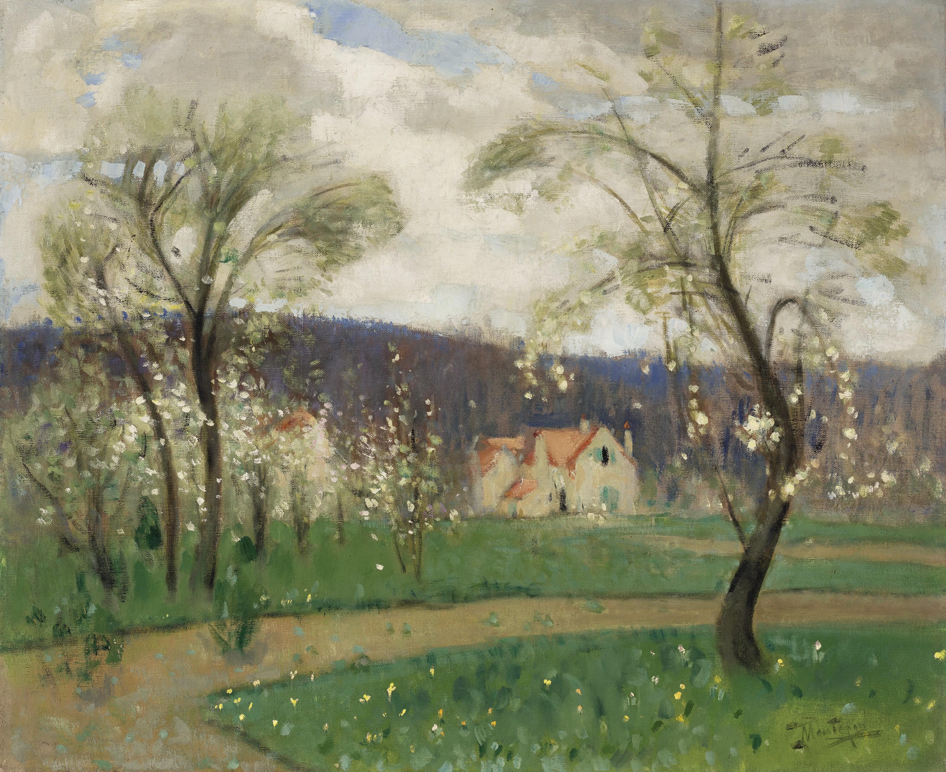 Pierre Eugène Montezin - Paysage