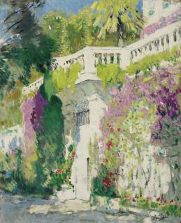 Pierre Eugène Montézin - Porte fleurie