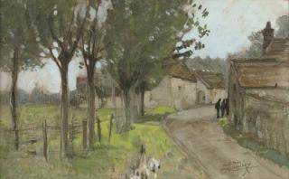 Pierre Eugène Montezin - Route de campagne