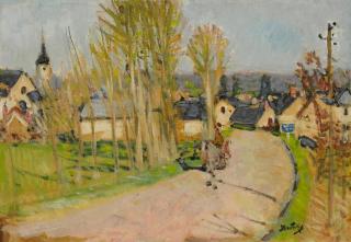 Pierre Eugène Montézin - Rue de Village