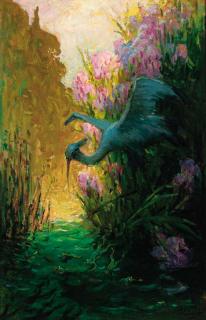 Pierre Eugène Montezin - The Heron