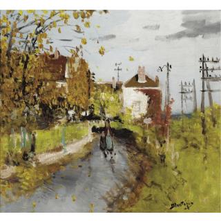 Pierre-Eugène Montézin - Veneux Les Sablons, Après La Pluie