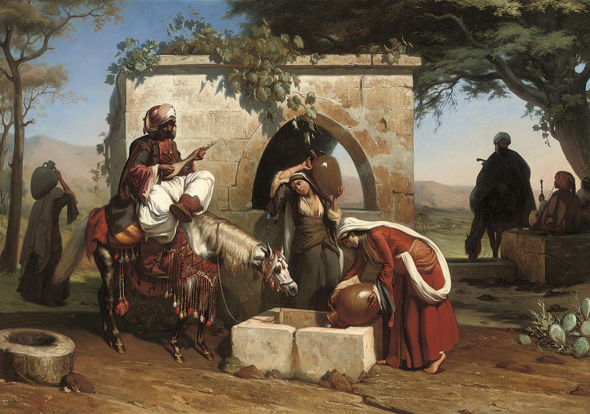 Pierre-Francois Lehoux - A serenade at the well