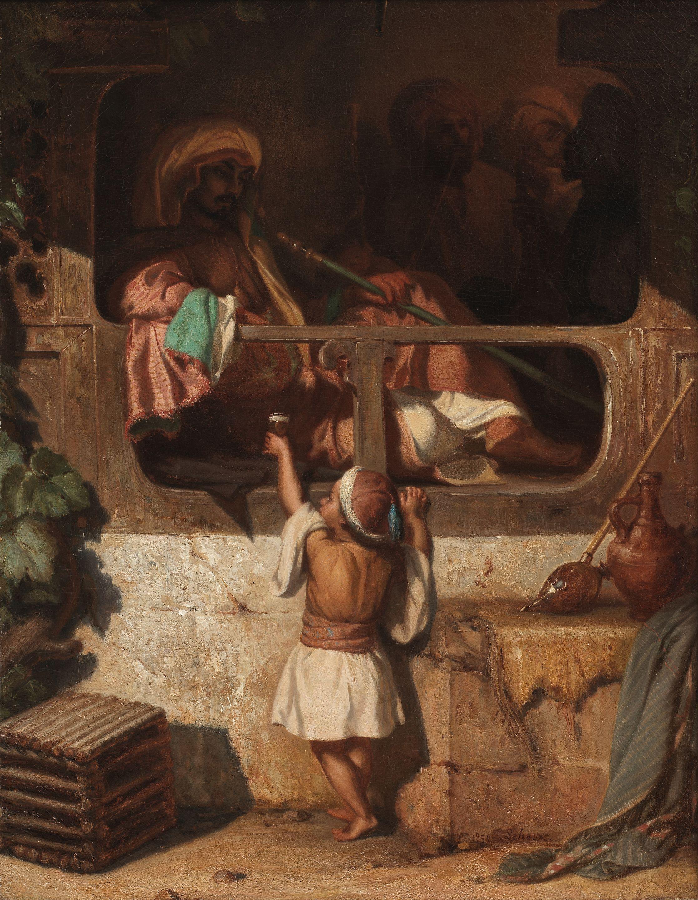 Pierre-Francois Lehoux - Le café Turc