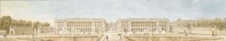 Pierre-François-Léonard Fontaine - Vue de la Place Concorde À Paris, L\'Église de la Madeleine Au Fond