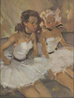 Pierre Grisot - Deux danseuses