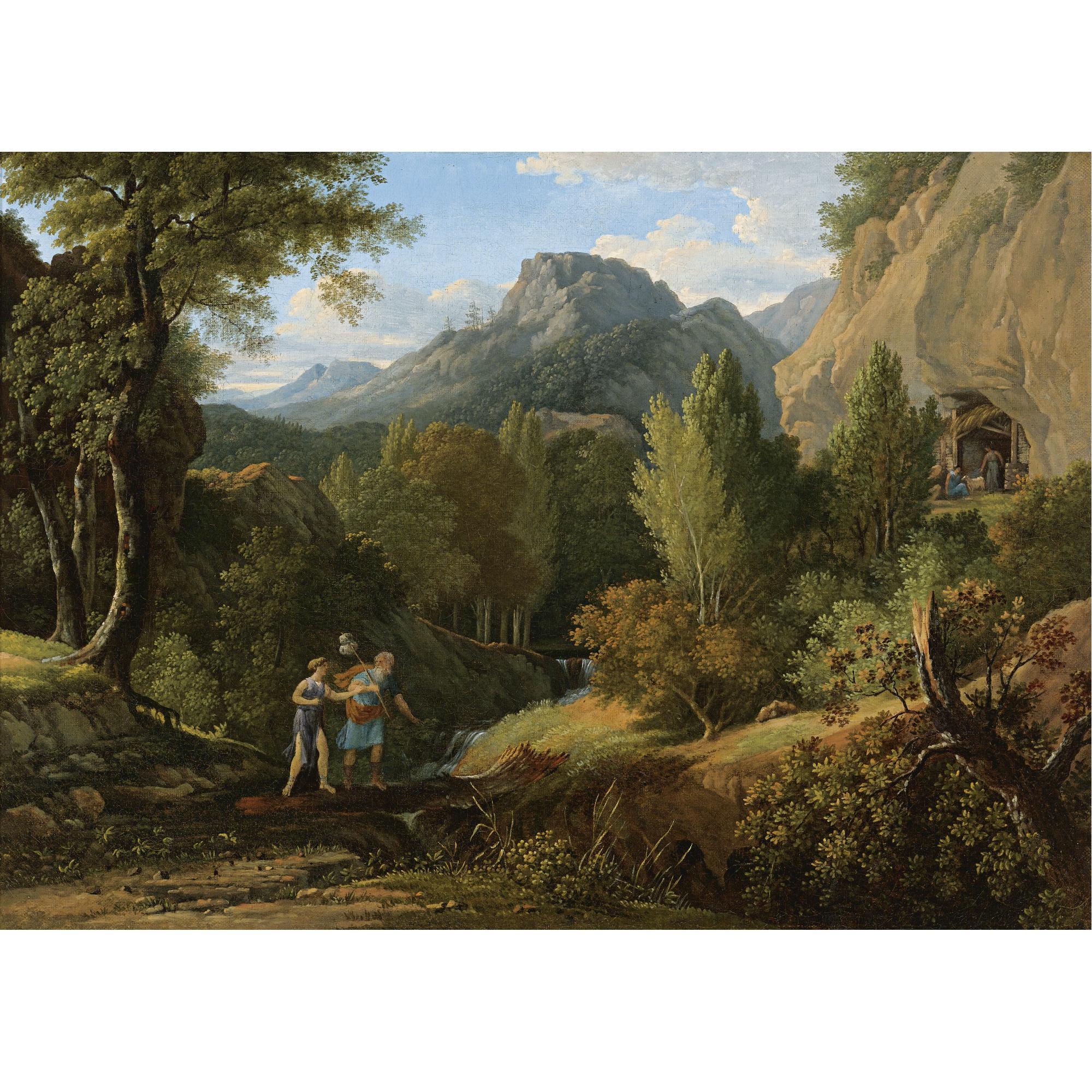 Pierre-Henri De Valenciennes - Psyche Searching For Cupid